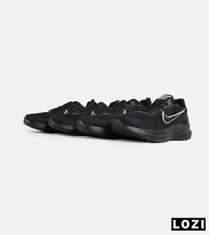 کفش کتانی مردانه و زنانه مشکی Nike zoom