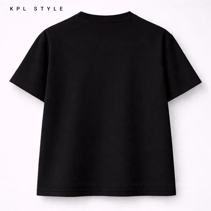 تیشرت باکسی طرح گربه 100٪ پنبه | تنفس‌پذیر | کد 1437