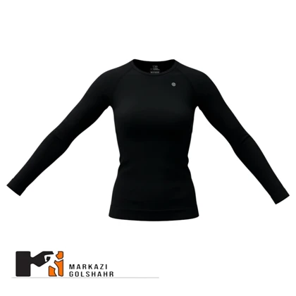 تیشرت آستین بلند زنانه فینگر دار کد 2017877