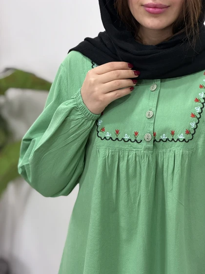 مانتو گلدوزی آیسو گیسو