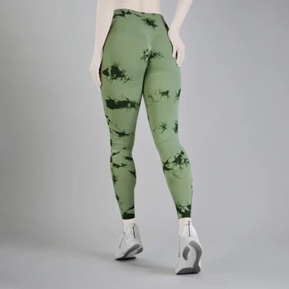 لگ سیملس ورزشی زنانه مدل 4B0118 سبز پسته ای