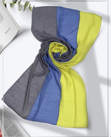 شال سه تکه اسلپ نخی