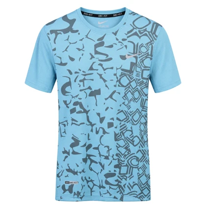 تیشرت ورزشی مردانه نایک مدل Dri Fit-7042 آبی روشن
