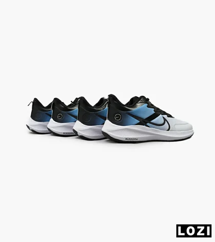 کفش کتانی مردانه سفید آبی NIKE AIR zoomx