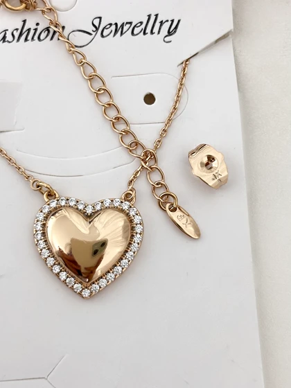 نیمست قلبی زنانه آینه ای ژوپینگ 784