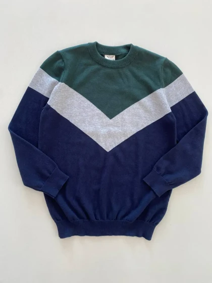 پلیور راه راه طرح دار