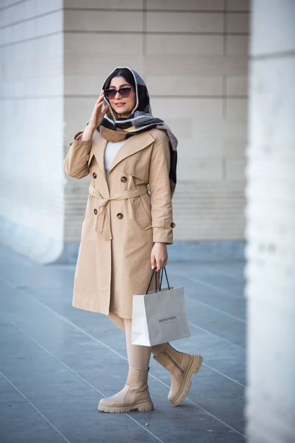 کتان زارا ژیله دار بلند