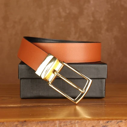 کمربند مردانه بیورا مدل چرم صنعتی دورو کد k021