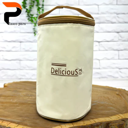 ظرف غذا 3 تکه همراه با کیف