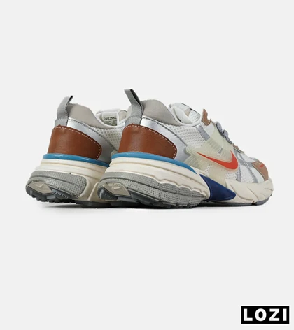 کفش کتانی مردانه و زنانه سفید قرمز قهوه ای Nike cushlon مدل 7600