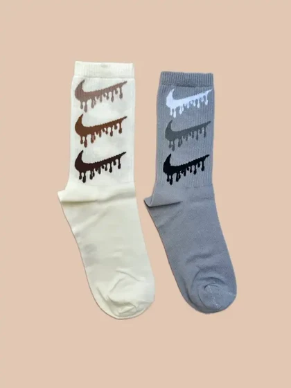 جوراب ساق بلند طرح نایک ورزشی یونیسکس