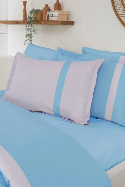 سرویس روتختی یک نفره Özdilek مدل Colour Stripe پنبه