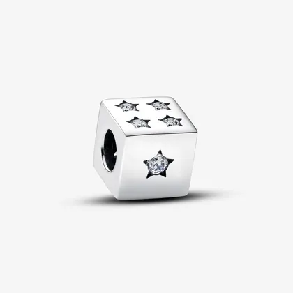چارم تاس خوش شانس نقره پاندورا
