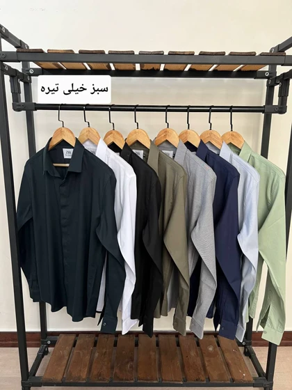 پیراهن استین بلند قابپک مخفی 2512