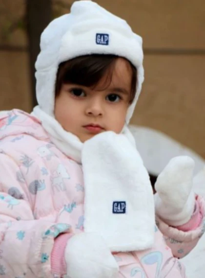 کلاه و شال اسپرت نوزادی