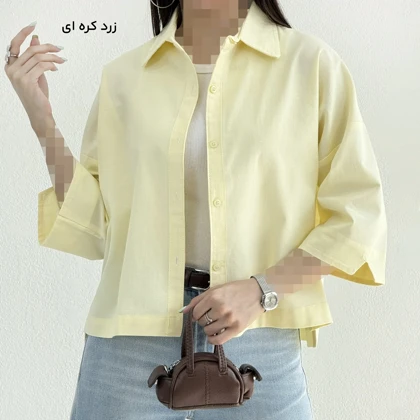 شومیز زنانه لینن بسیک | آی بولک