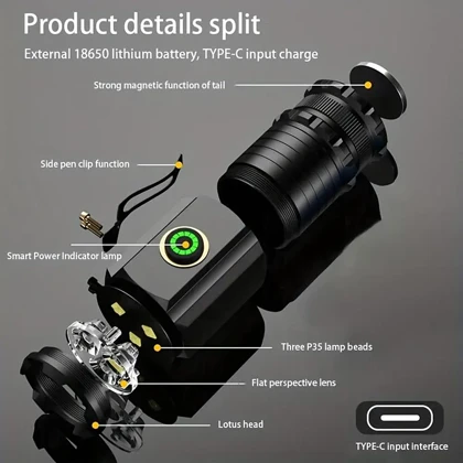 چراغ قوه جیبی RUILANG RL-T650