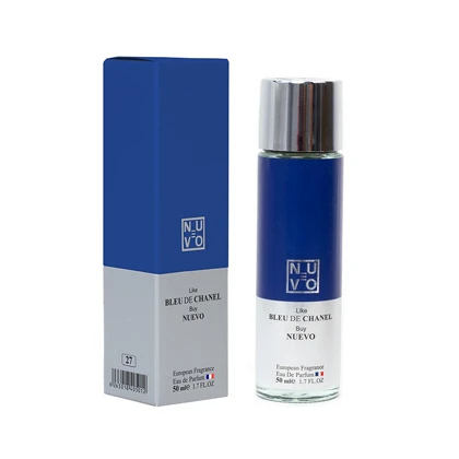 ادوپرفیوم مردانه نوئوو Nuevo مدل Bleu De Chanel حجم 50 میلی لیتر