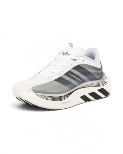 کتانی ویتنامی آدیداس هایپر بوست ایفوریا سفید طوسی Adidas Hyperboost Euphoria
