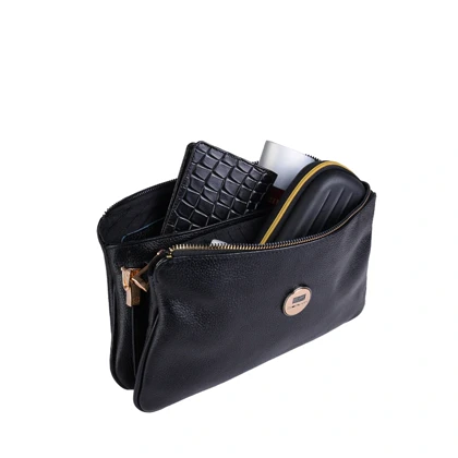 کیف دوشی چرم زنانه 322