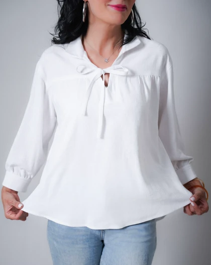 شومیز لیوا (سفید)