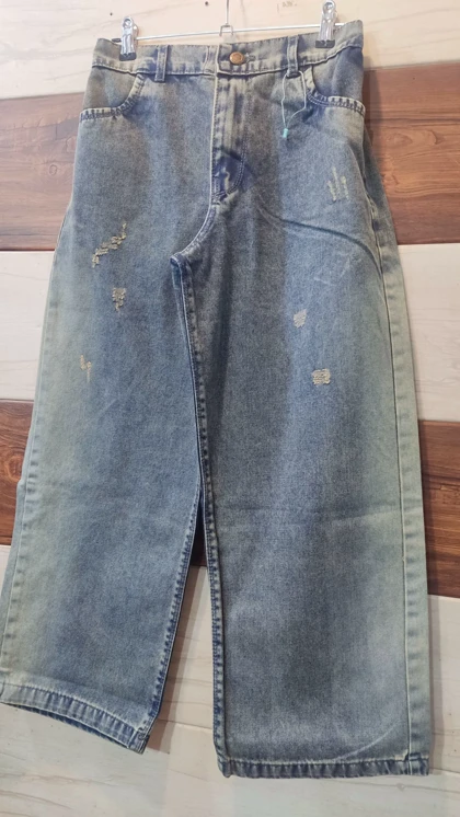 شلوار لی واید کمر کش