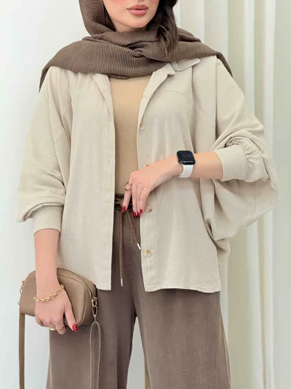 مانتو پانچ برش‌دار