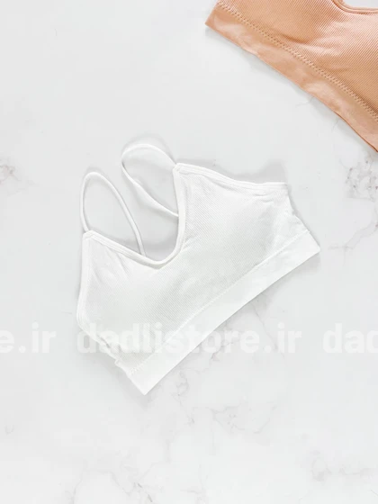 نیم‌تنه کاپ‌دار بند مینیمال پشت‌باز