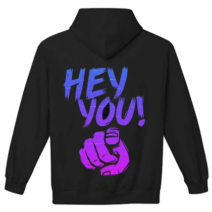 هودی مردانه مدل HEY YOU کد 2-23