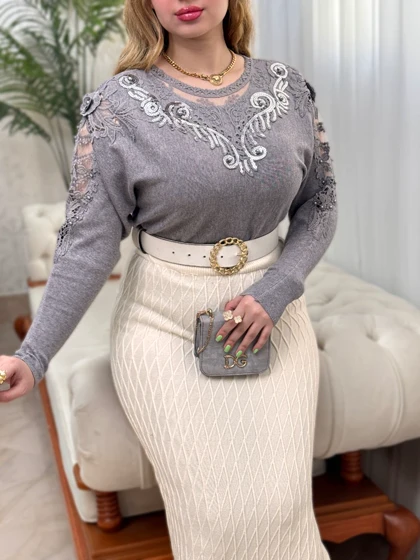 بلوز بافت لاوین 3547