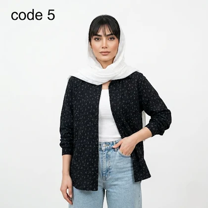 شومیز نخی پاپیونی اوپال علیدسا