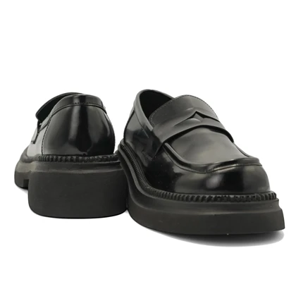 کفش ونس زنانه مدل Loafer - 0215 _ Black