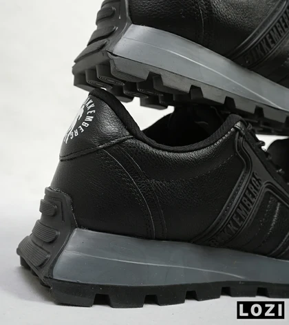 کفش مردانه مشکی طوسی BIKKEMBERGS