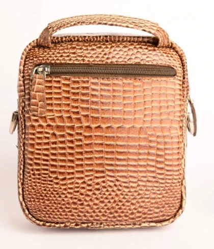 کیف چرم طبیعی دوشی کایسر موشی