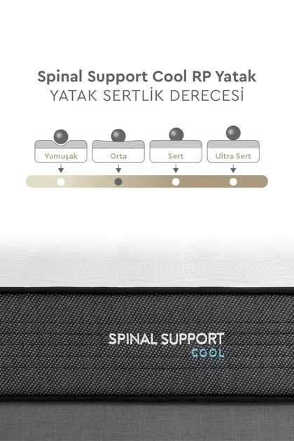 تشک دو نفره Yataş مدل Spinal Support Cool فنری