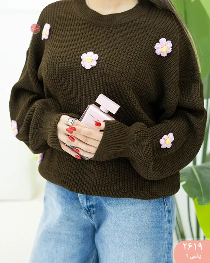 بلوزبافت گل 2619