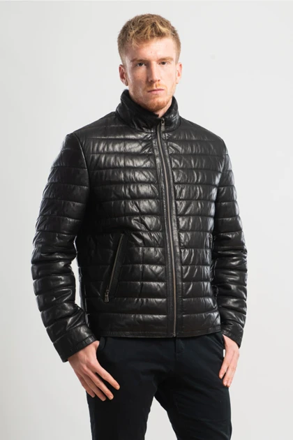 کت و کاپشن مردانه new-venture-gian-ferre-solid-leather