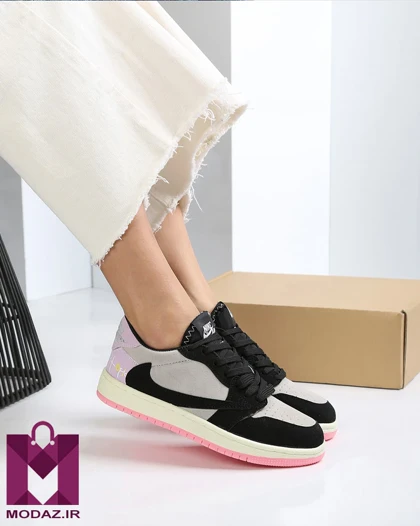 کتانی زنانه نایک مدل ایر جردن تراویس Nike Air Jordan X Travis
