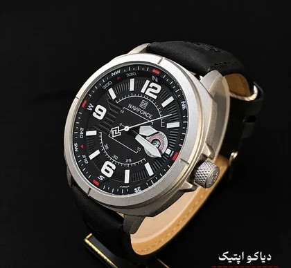 ساعت مچی اورجینال مردانه برند نیوی فورس مدل NF8078 چرمی