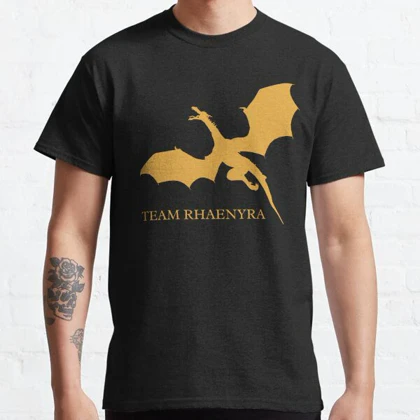 تیشرت house of the dragon طرح Team Rhaenyra Classic T-Shirt کد 195649