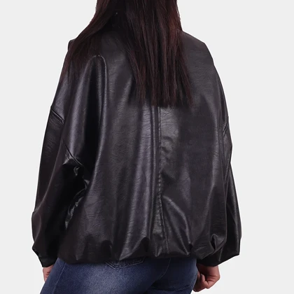 بامبر چرم زنانه مدل ثمین_کد 1819