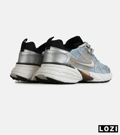 کفش کتانی مردانه و زنانه سفید آبی Nike cushlon مدل 7804
