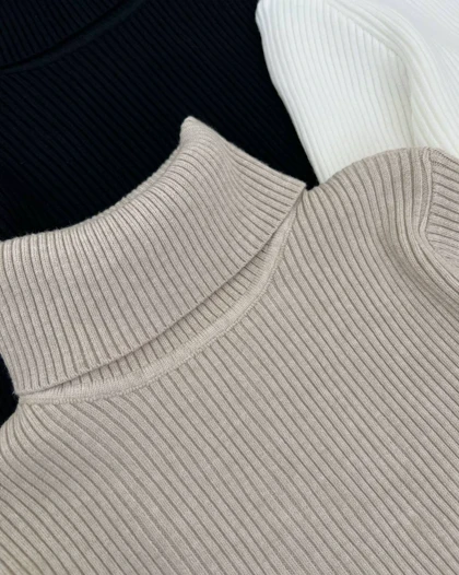 پلیور بافت یقه اسکی جذب کد 5210