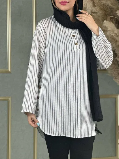 شومیز راه راه تابستانه