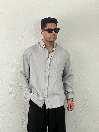 پیراهن مردانه لینن1070mc