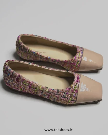 کفش کالج زنانه مدل Stradivarius Flat shoes - FLb42