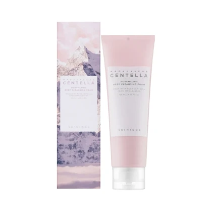 فوم شستشوی سنتلا اسکین 1004 Poremizing مناسب پوست چرب و مختلط 125ml