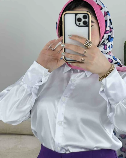 شومیز ساتن (73) کد3179