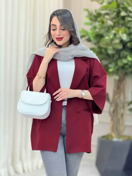 مانتو مازراتی دو دکمه
