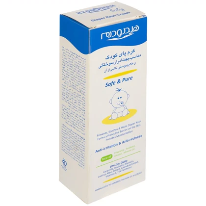 کرم پای کودک هیدرودرم hydroderm مدل Diaper Rash Cream حجم 75ml